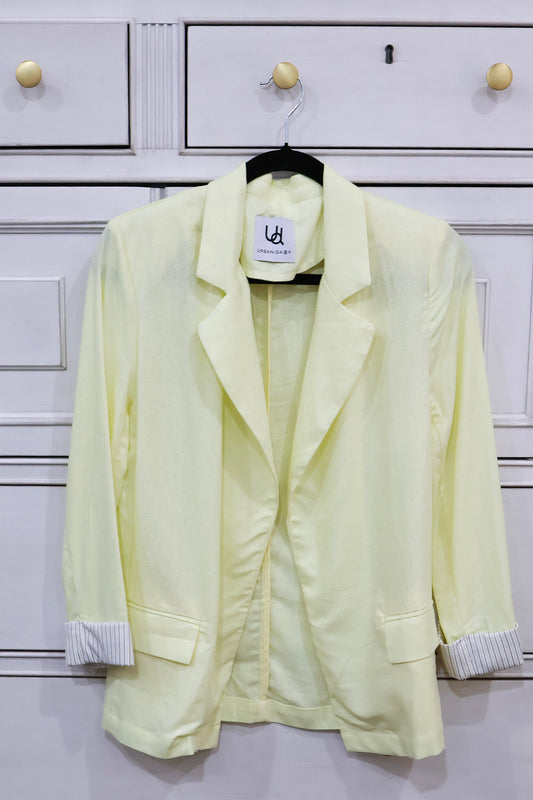 Sunkissed Linen Blazer