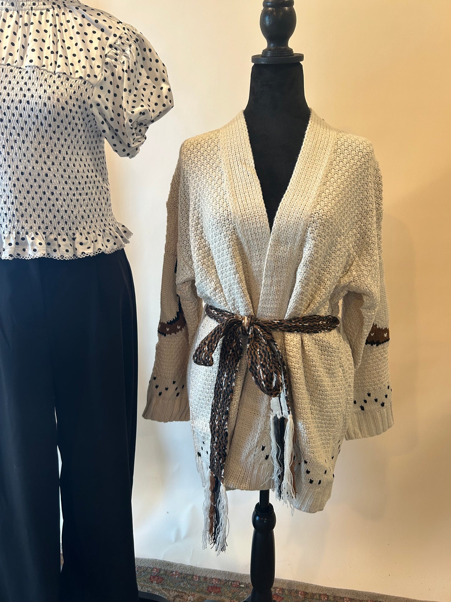 Western Belted Cardigan