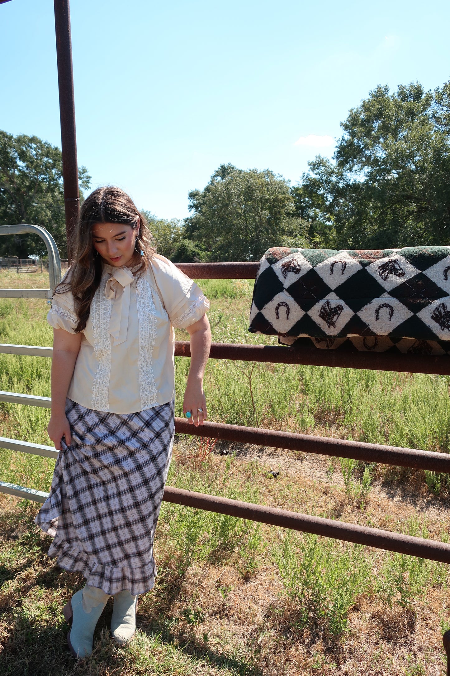 Prairie Plaid Skirt