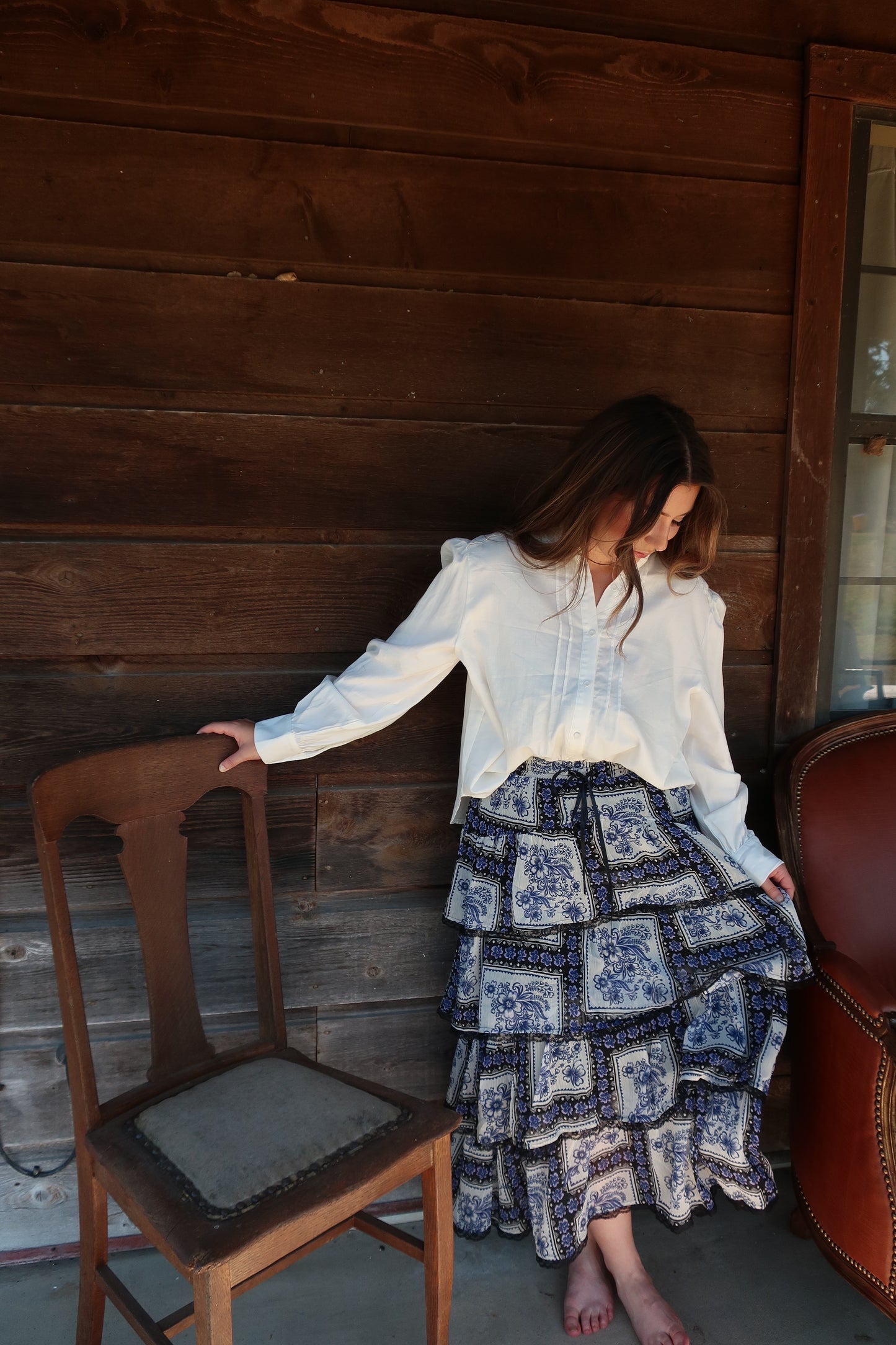 Monroe Patchwork Skirt