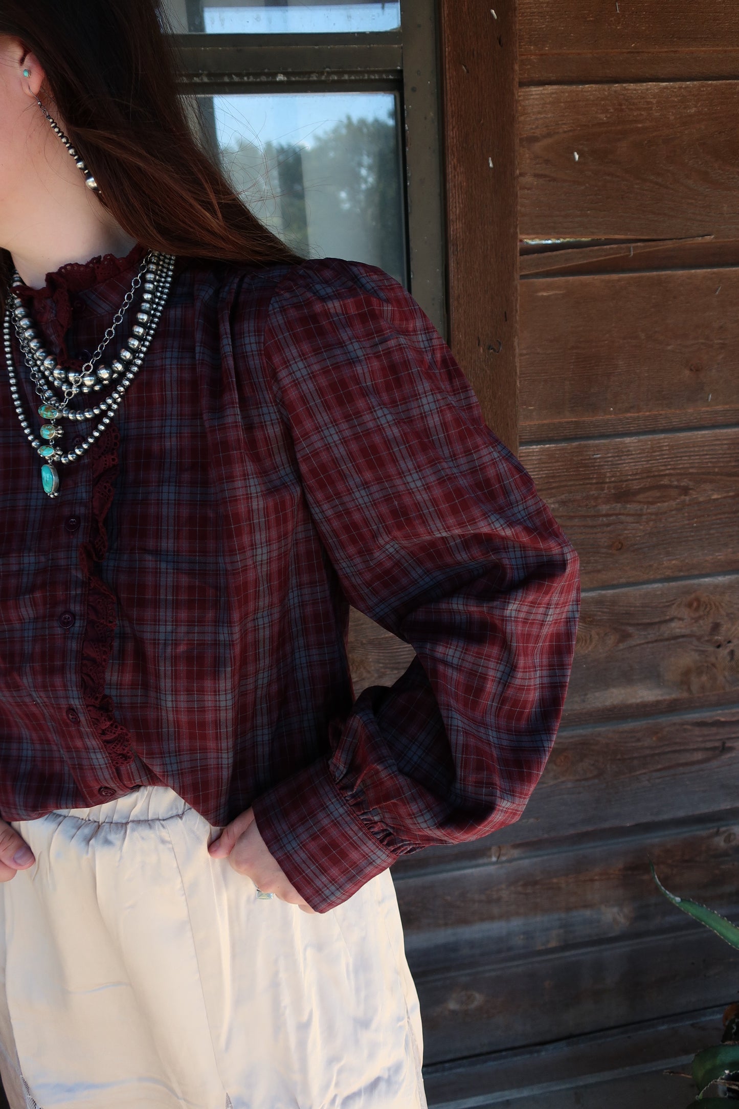 Wagon Trail Plaid Shirt