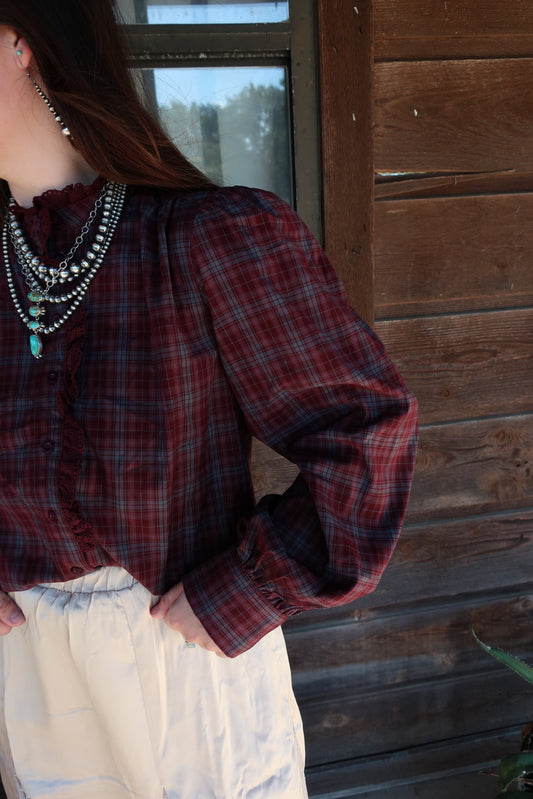 Wagon Trail Plaid Shirt