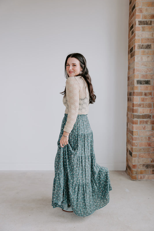 Free Fallin' Maxi Skirt
