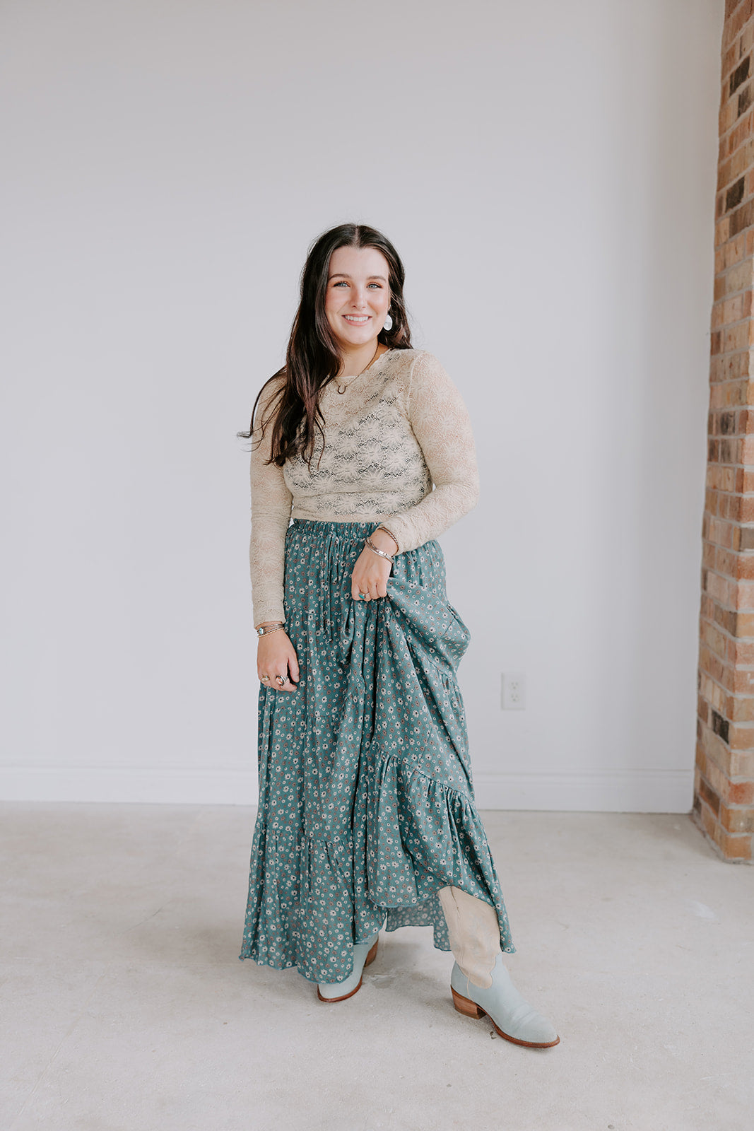 Free Fallin' Maxi Skirt