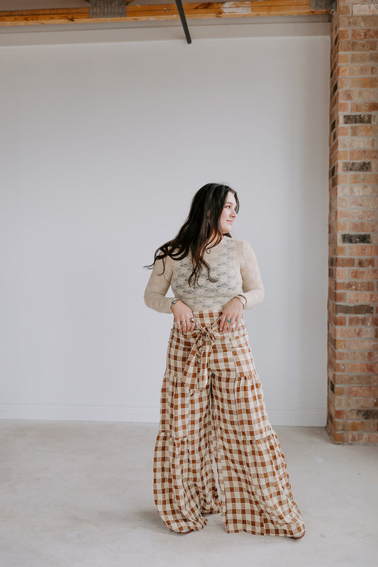 The Strutter Gingham Pants