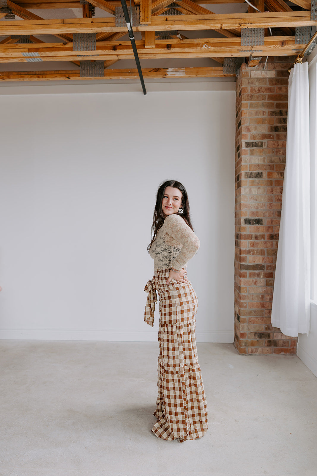 The Strutter Gingham Pants