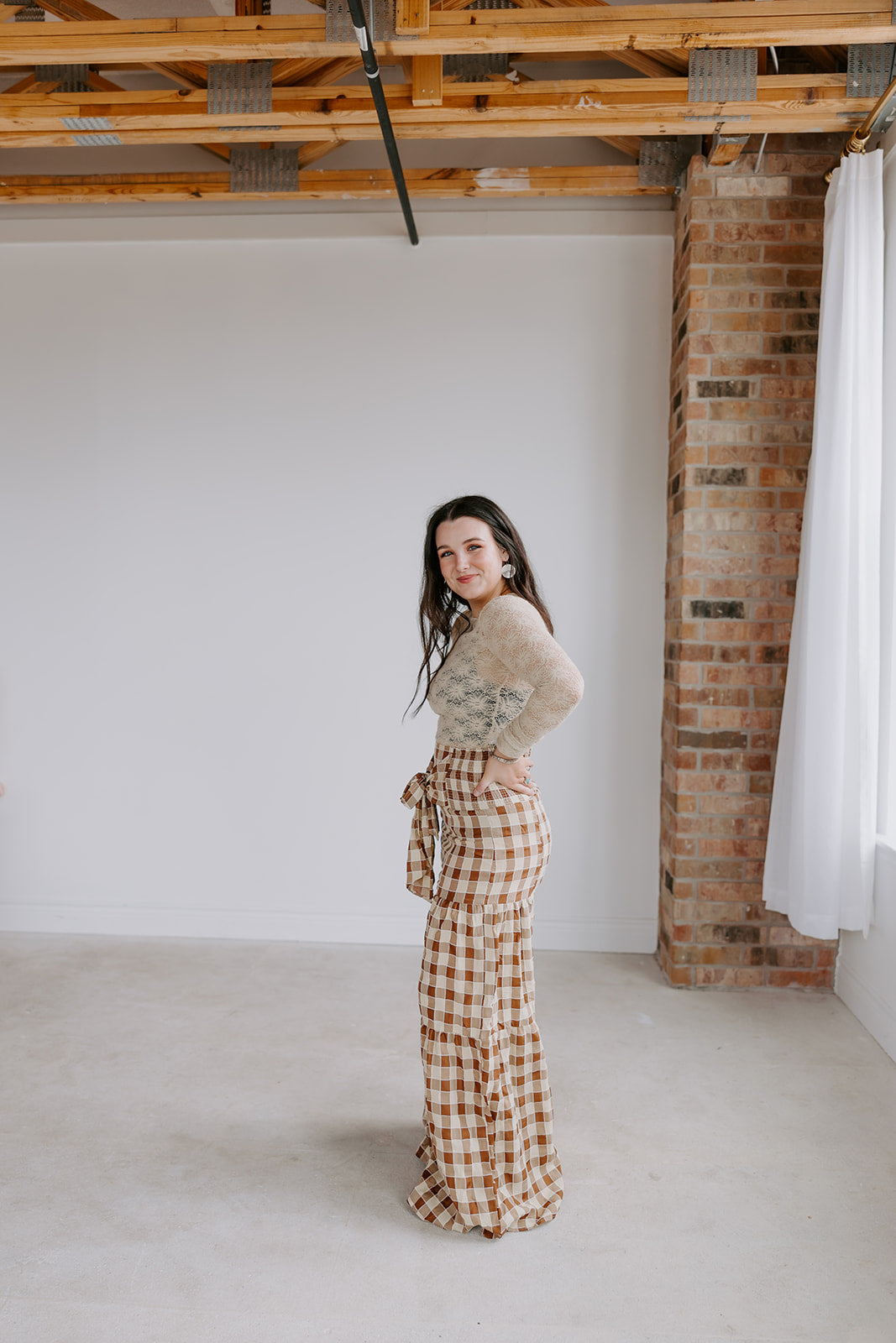 The Strutter Gingham Pants