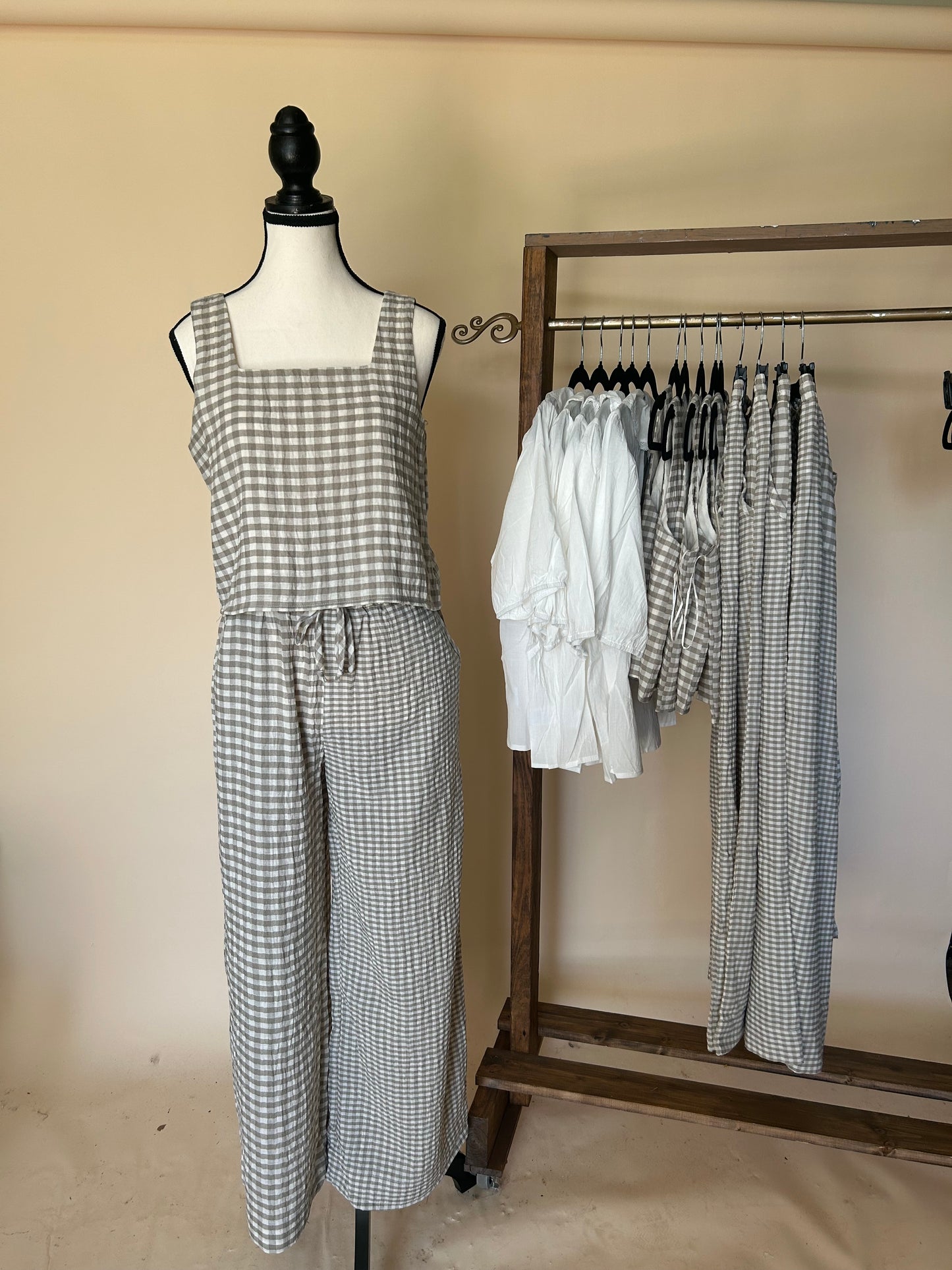 Fable Gingham Tank