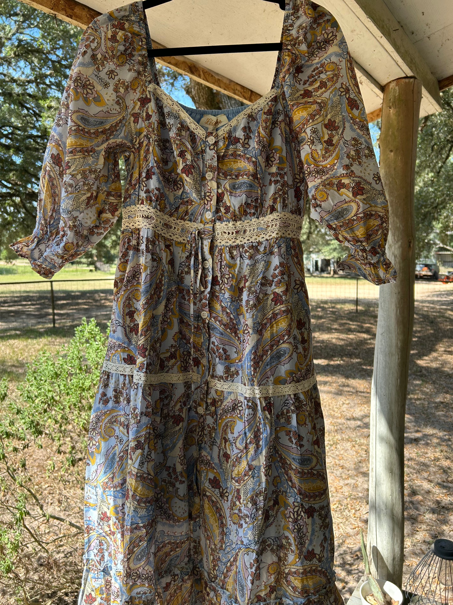 The Patty Paisley Dress