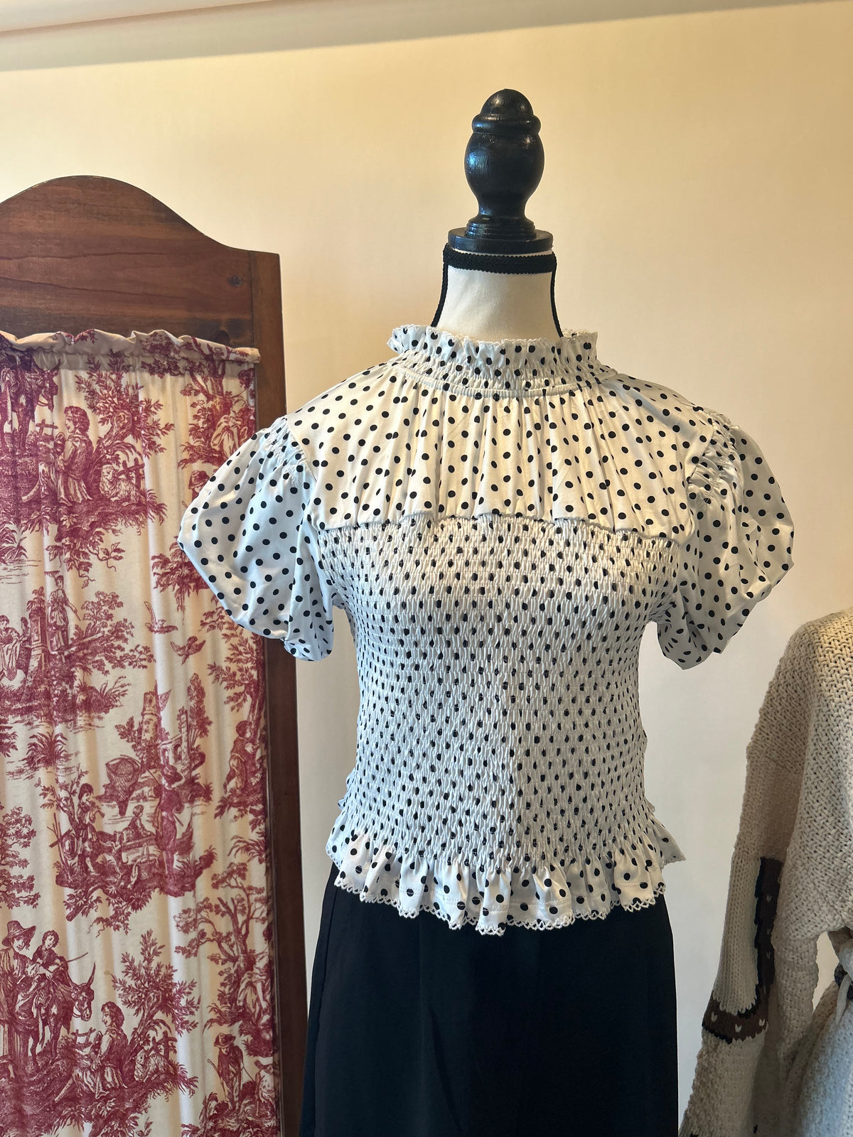 Dottie Smocked Top