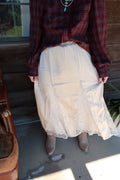 Calamity Lace Satin Skirt