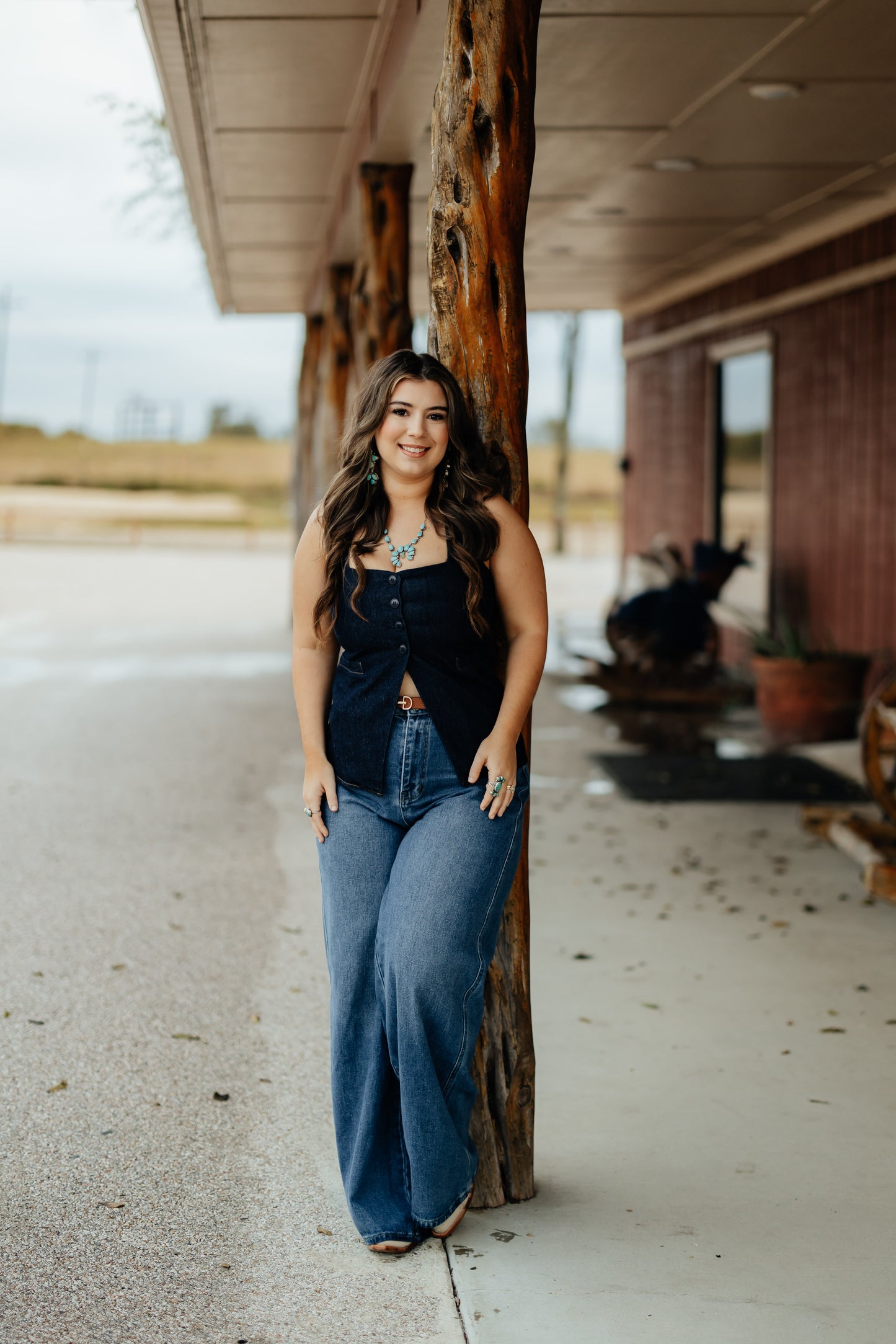 The Roundup Denim Top