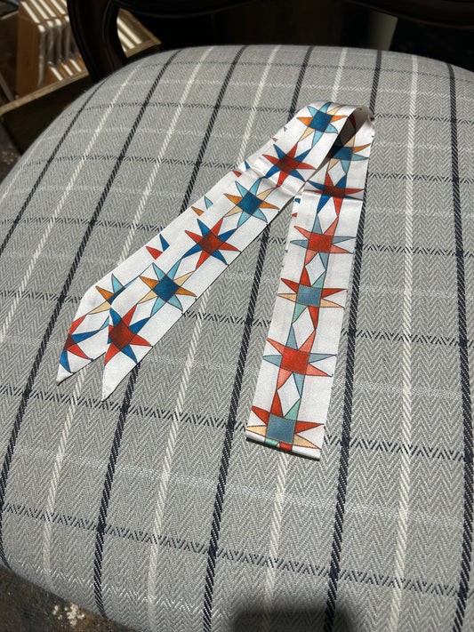 Americana Patchwork Twilly