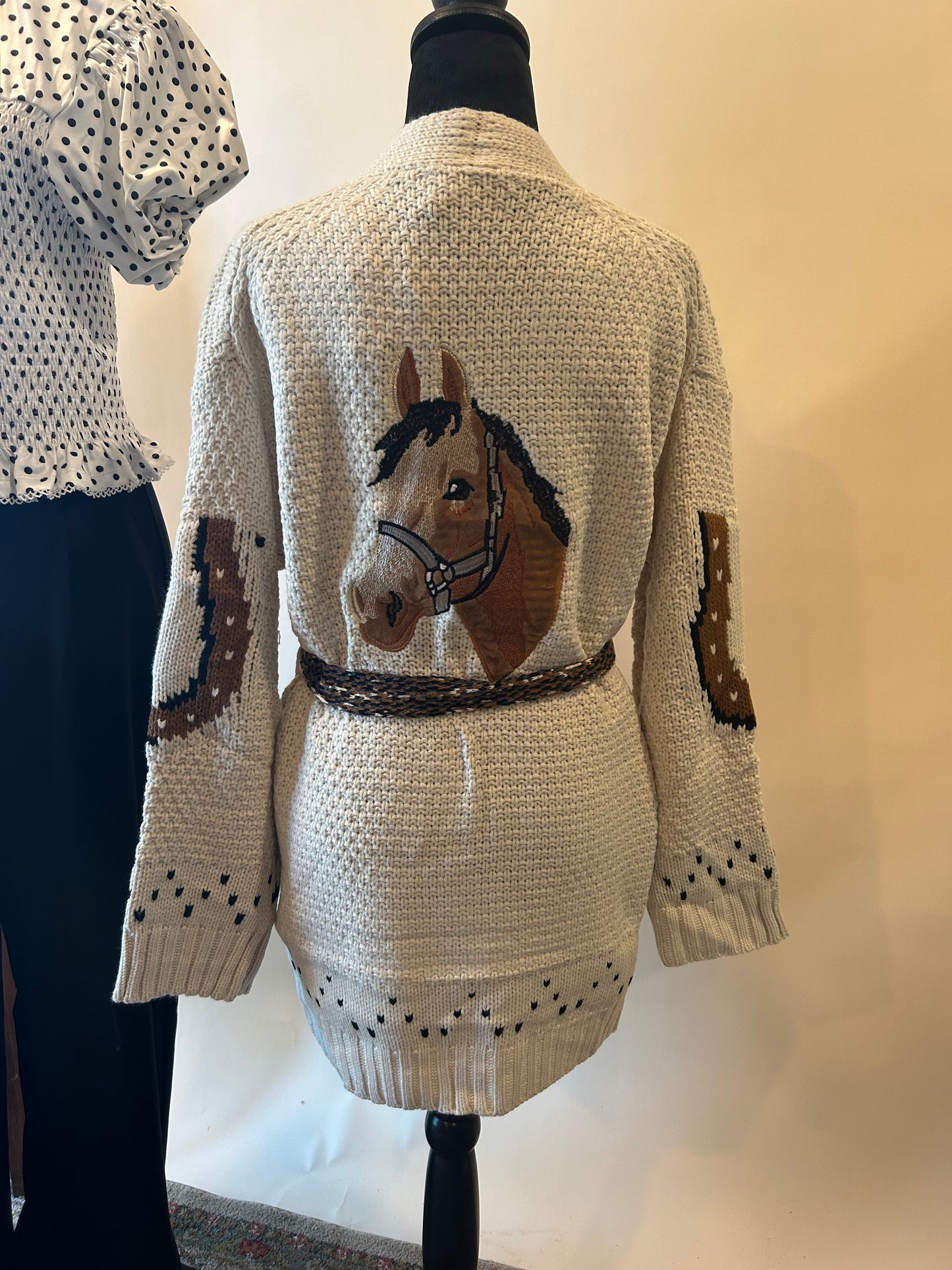 Western Belted Cardigan