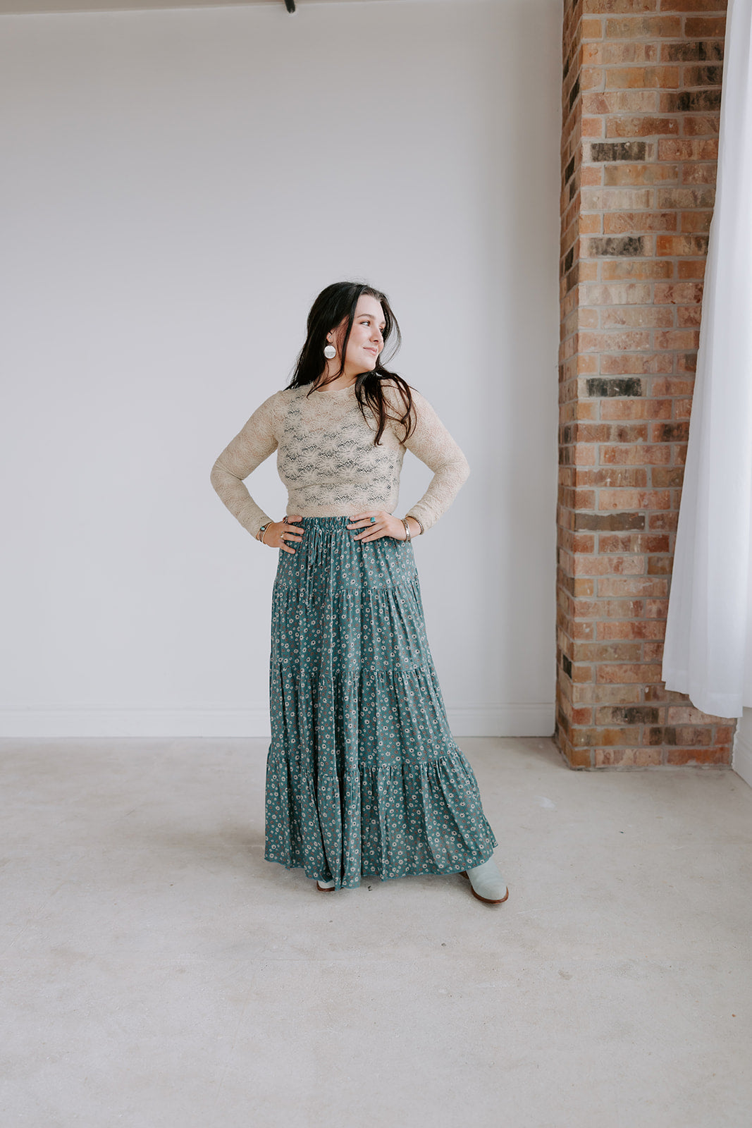 Free Fallin' Maxi Skirt