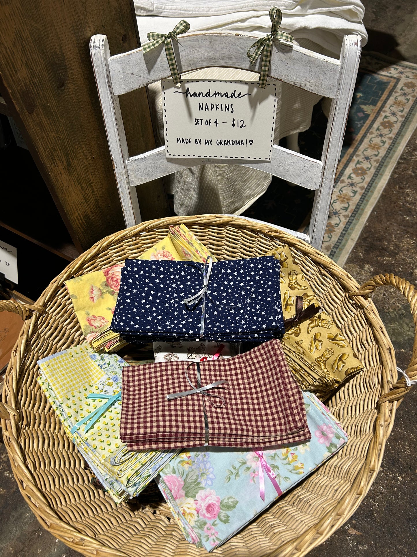 Handmade napkins