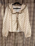 The Hattie Polka-Dot Blouse