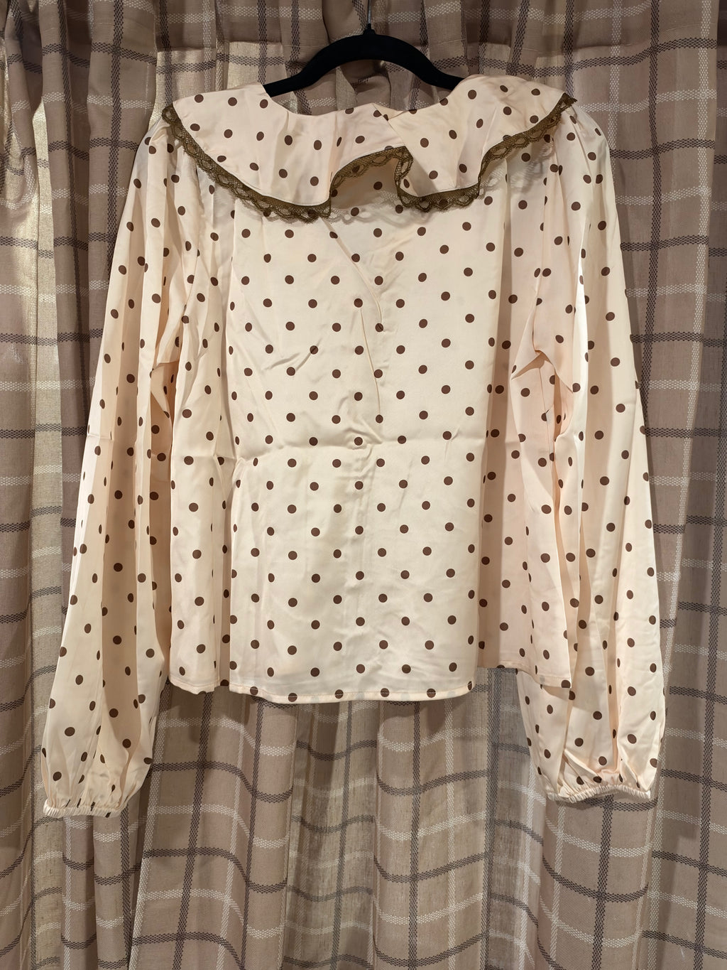 The Hattie Polka-Dot Blouse