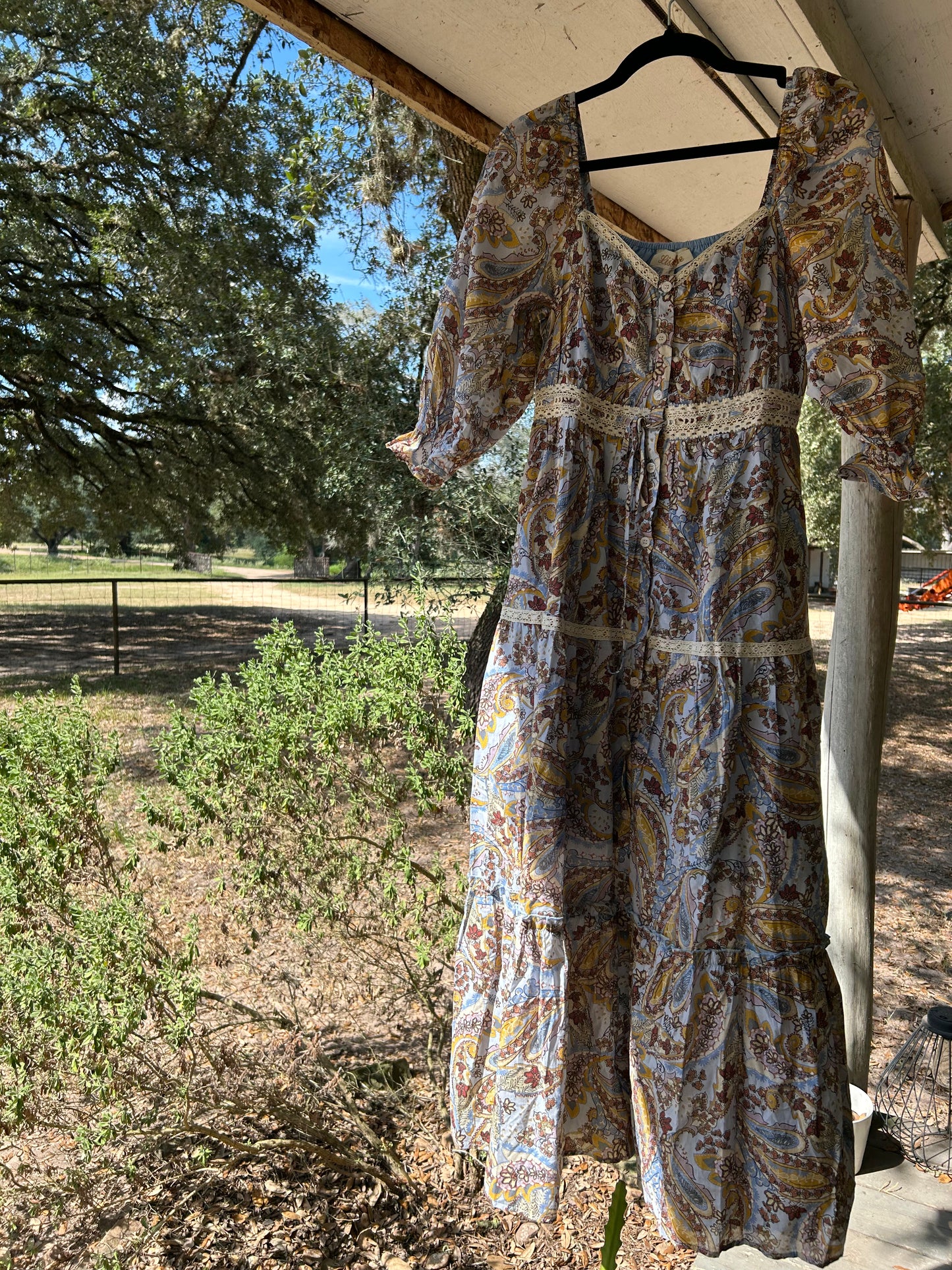 The Patty Paisley Dress