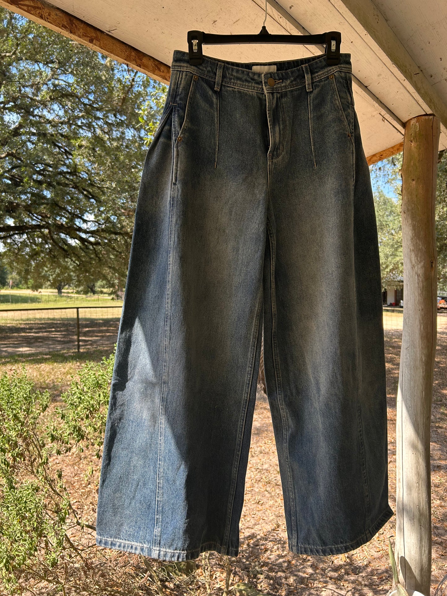Presley Pleated Jeans