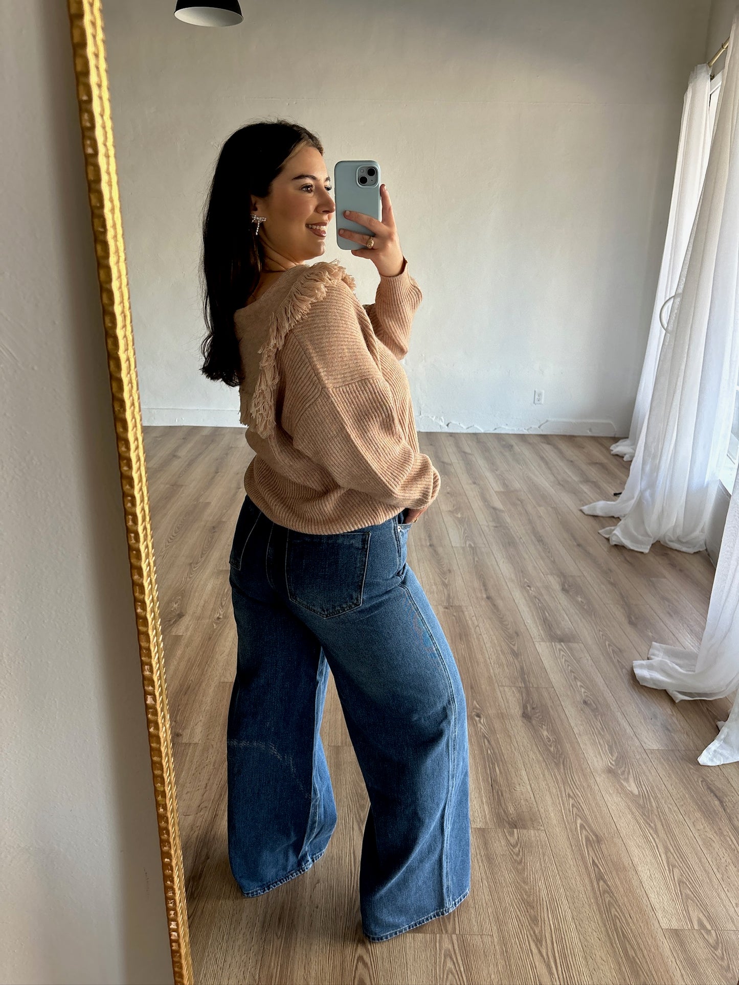The Buckaroo Wide-Leg Jeans