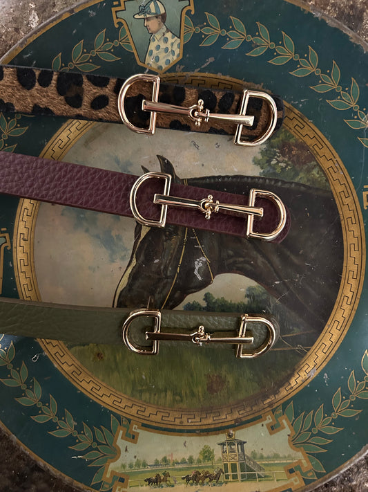 Snaffle-Bit Belt