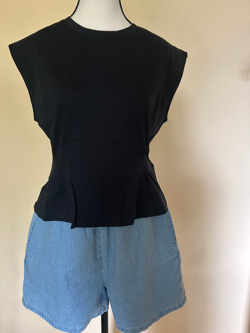 The Poppy Pleated Waist Top