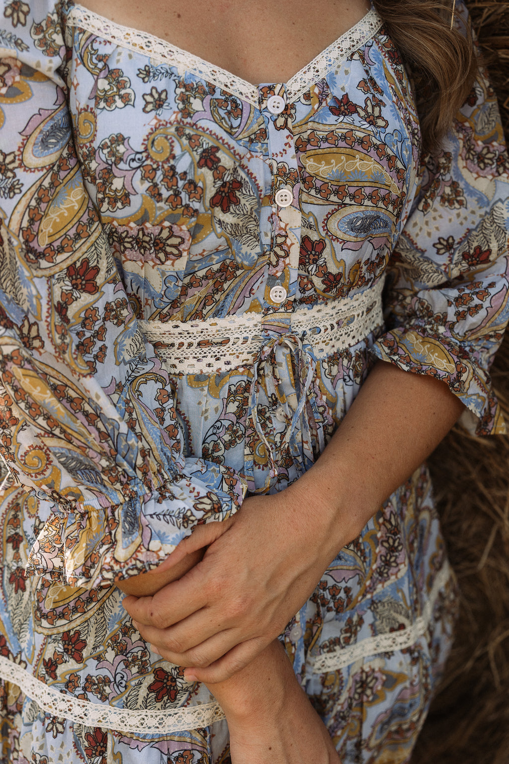 The Patty Paisley Dress