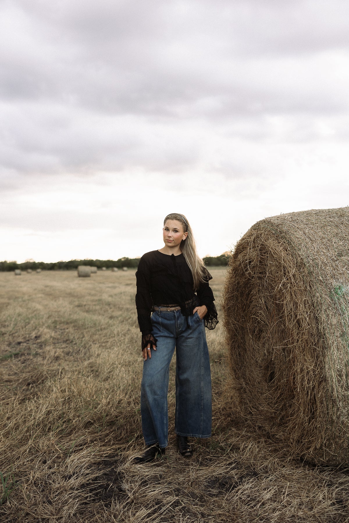 Presley Pleated Jeans