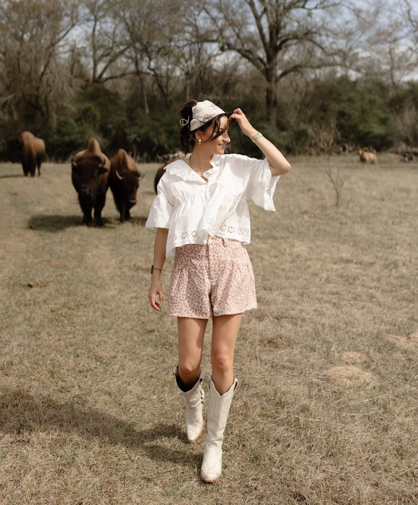 The Sable Floral Shorts