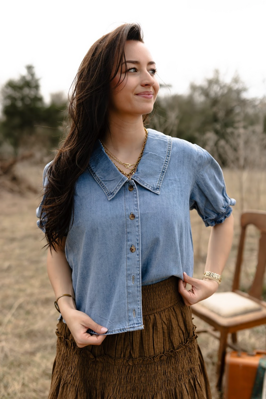 The Dalia Denim Shirt
