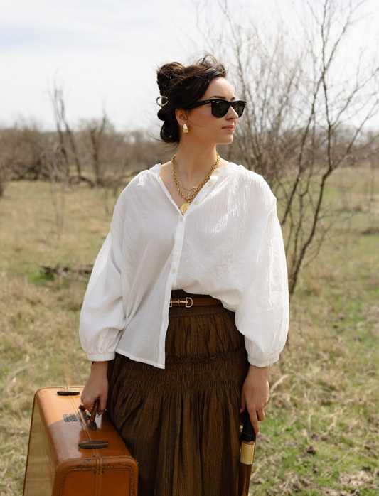The Roam Blouse