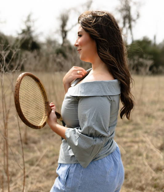 The Voyager Off Shoulder Blouse